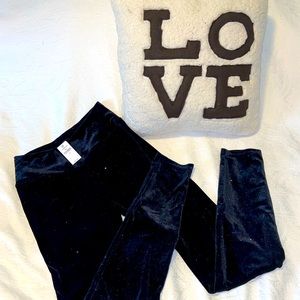 Fab & Fun Sparkly Midnight Blue Leggings GAP XS